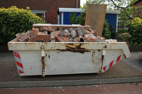 Professional team performing office clearance in Catford